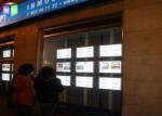 White Advertising Double Sided LED Light Box Real Estate Window Displays