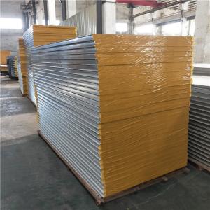 China 50mm greywhite outdoor decor rock wool sandwich walls panels for worker camp factory