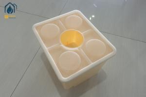 China Growing Hydroponic Dutch Bucket 11 Liter Square Dutch Barrel Hydroponic System factory