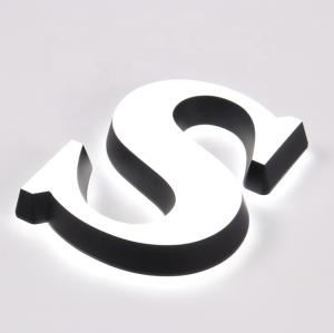 China 3D Acrylic double-sided luminous led letter indoor and outdoor shops and cafes factory