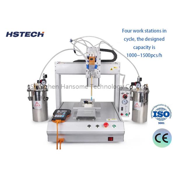 China LED Bulb Glue Dispenser w/ Z-Axis Adjustment & Text Programming factory