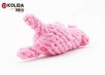 Cotton Rubbit Puppy Chew Toys , Mini Dental Pack For Small / Medium Dogs