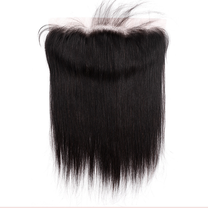 Swiss Human Hair Lace Frontal 13x4 Virgin Thin Transparent Closure Pre Plucked