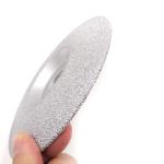 125mm / 100mm Diamond Brazed Saw Blade Cutting Diamond Grinding Disc Metal