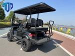 4 Seater Electrical Golf Cart , 48V Battery Golf Carts Maintenance Free