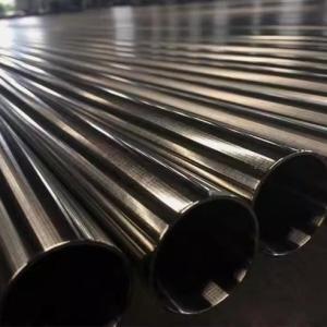 China Cold Rolled Welded 5mm 8mm Thickness SS Round Pipe 316L 316Ti Customized factory