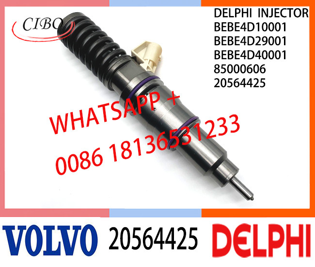 Diesel fuel Injector 20564425 BEBE4D10001 BEBE4D29001 BEBE4D40001 85000606 E3.18 for VOL D12 3989 EURO 4