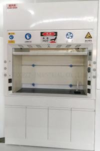 China 1.0mm Steel Chemical Ventilation Hoods Free Air Flow 0.37kw PP Fans factory