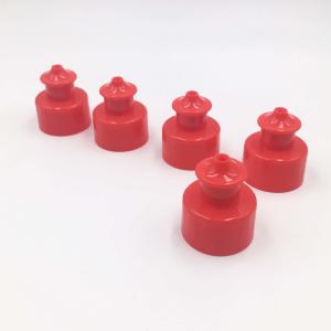 China Round Push Pull Cap for Yuyao Dish Washing Liquid Hand Sanitizer Bottle Non Spill factory