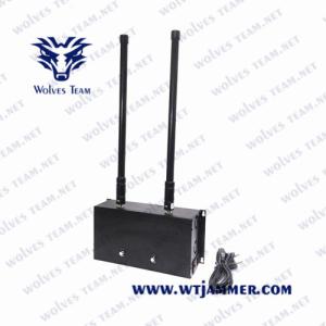 China Omni Directional Antennas Wifi Jammer 30m 2.4g 5.8g Metal Enclosure factory