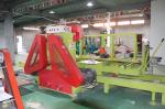 Wood Logs Cutting 4pcs Circular Blade Saw Mill Machine with Log Carriage