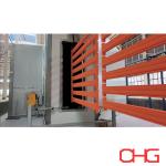 Metal Shelves Powder Coating Production Line with PP Spray Booth