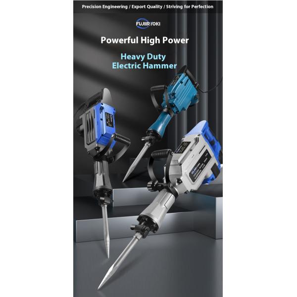 BobenElectric Pick High Power Concrete Industrial Grade 65 Heavy Duty Large Professional EngineeringCrushing and DemolitionElect