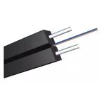 100 N/100mm Tensile Strength Wooden Drum Indoor Flat Drop Cable for FTTx