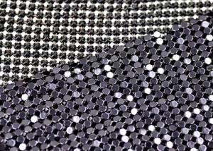 China Plain Weave Metallic Silk Fabric 3mm Shiny Cloth Fashion Accesory factory