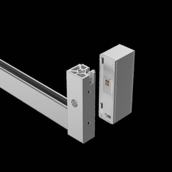 China A337D wardrobe Light Rechargeable, Aluminum+PC, Top mounting/side mounting,DC3.7V, 1.5W/M, Ra>90. custom Lx21x83.5mm factory