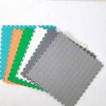 Textured PVC Interlocking Garage Tiles 6.5mm Anti Uv Anti Aging Anti Impact