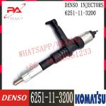 095000-6640 6251-11-3200 6251-11-3201 Injector Komatsu For SAA6D125E-5C/5D