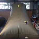 Oil Deposit External Fuel Tank , 22000L Gasoline Fuel Bladder For Trucks Diesel
