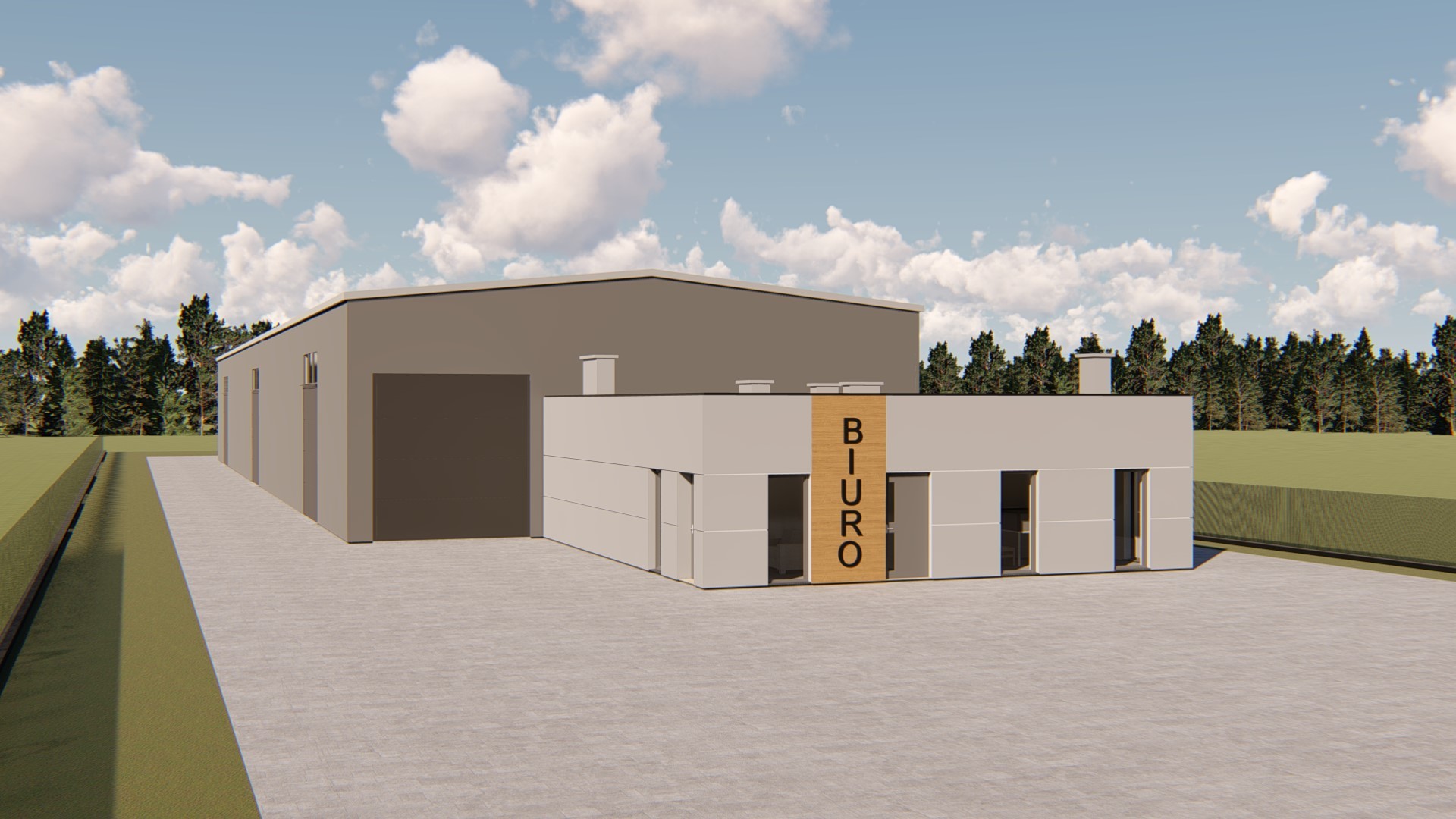 Steel Frame Prefabricated Metal Warehouse Durable Strong Storage