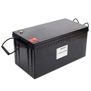 China Plastic Waterproof IP66 12V 105AH Lithium Ion Battery Box factory