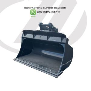 China High Strength Steel , Excavator Tilting Mud Bucket, Excavator Tilt Bucket For CAT320D factory