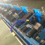 20 Stations Galvanized Downspout Forming Machine For Seaming Type Oval Steel