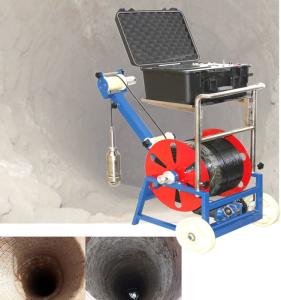 China 180 degree Camera and 360 Degree Rotation CCTV Borehole Camera with DVR factory