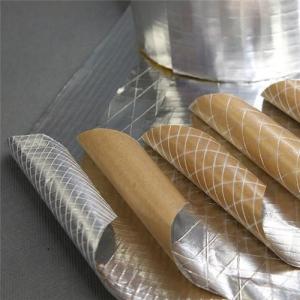 China Heat Seal Aluminum Foil Scrim Insulation Facing With Three Layers factory
