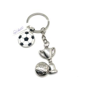 China Assorted Bone Shape Metal Keychain Eco Friendly Trendy Embellished Key Holder for Holding Keys factory