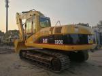 Used 20 Ton Crawler Excavator, Pre-Owned Caterpillar 320c Track Excavator on