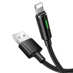 Auto Cut Off Nylon Quick Charging Cable Smart Disconnect Intelligent USB Date