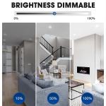 Dimming 4000k LED Ceiling Light , Flush Mount Recessed Lighting 4 Inch 8.5w