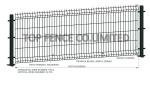3D wire mesh fence panels