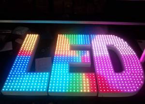 China Outdoor LED Channel Letter Advertising LED Signs for Company , 1 Meter High factory