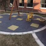 Fireproof And Silent Rubber Paver Tiles Outdoor Rubber Floor Mat 20mm25mm30mm35m