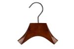 Betterall Solid Wood Velvet Shoulder Wooden Coat Hanger with Clip