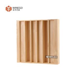 China Eco Friendly Wooden QRD Sound Diffuser 100mm Thick For Home Studio factory