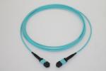 12 Fibers MPO Fiber Optic Cable Multimode , 1310 Nm / 1550 Nm MPO Trunk Cable
