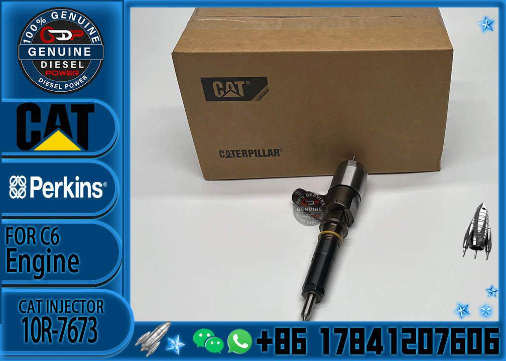 High Quality C6.6 Diesel Engine Cat 320D Injector Fuel Inyector 3200690 10R-7673 2645A749 320-0690 For Caterpillar Excav