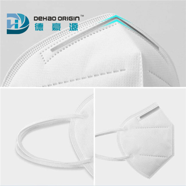 3D Foldable 95% Hypoallergenic Particulate Filter Mask