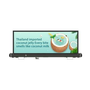 China Patented Design P3.3 Taxi Top Advertising Signs Ultra Thin Taxi Top Sign factory