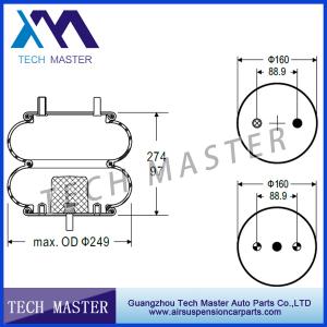 China Contitech FD200-19 452 Double Convoluted Air Suspension Bellows Spring factory