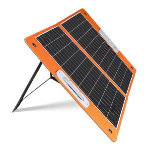 China Model Foldable 40W 60W 50W 30W 20W 10W 15W Solar Panels Power Bank for Outdoor Camping factory