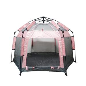 China Trigone Outdoor Portable Kids Pop Up Childs Camping Play Tent For Garden factory