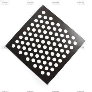 China Ss 304 Decorative Perforated Sheet With Round Holes factory