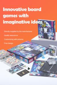 China PMS Color Printable Board Games Interactive Ludo Player For All Ages factory