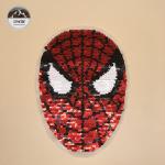 Eco Friendly Material Embroidery Designs Patches With Flip / Flat / Printing