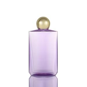 China 300ml 500ml Colorful Screw Top Perfume Bottle With Gold Cap factory