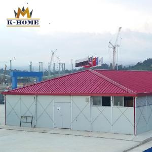China Customied Pre-Assembled Buildings Low Price Prefab Steel House For Living factory